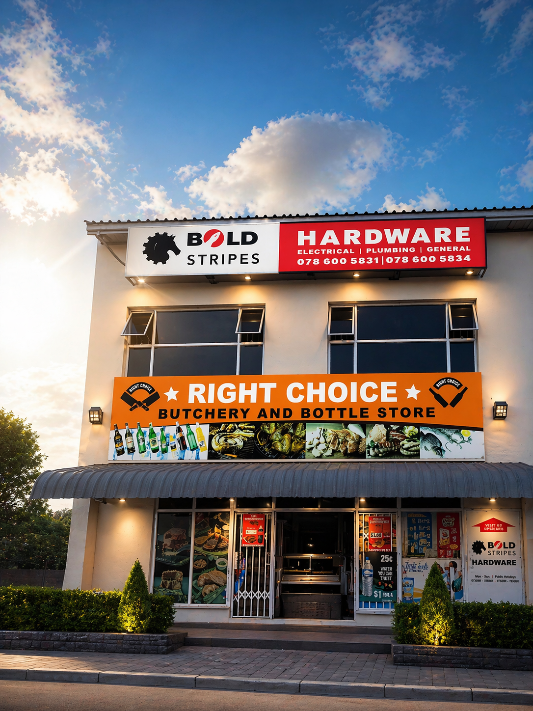 BoldStripes Hardware Store — Harare